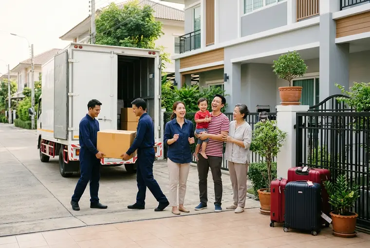 ภาพประกอบบทความ ย้ายบ้านข้ามจังหวัด วางแผนอย่างไรให้จบในวันเดียว ฉบับคำนวณงบและเลือกรถขนของย้ายบ้าน