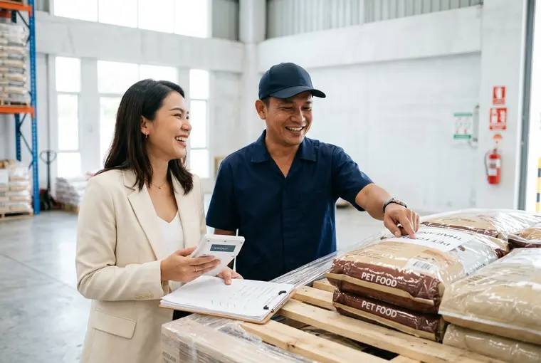 ภาษีนำเข้าและตัวอย่างต้นทุนสมมติ สั่งอาหารแมวหนึ่งพาเลททางเรือ