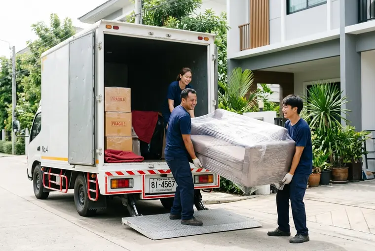 จองรถขนของย้ายบ้านล่วงหน้ากี่วันถึงพอดี แยกตามขนาดงาน